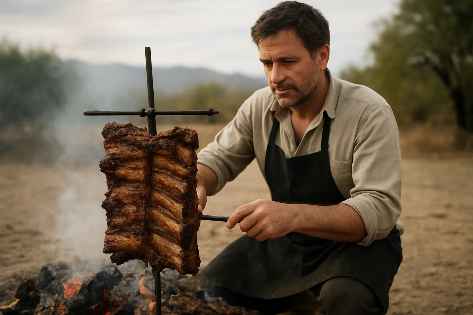 El secreto del asado mendocino que pocos conocen fuera de Argentina