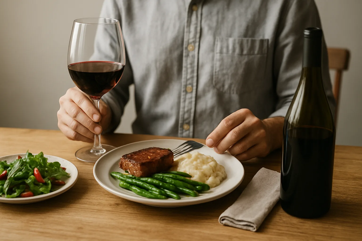 Maridaje sin complicarse: guía práctica para elegir vino según cada plato