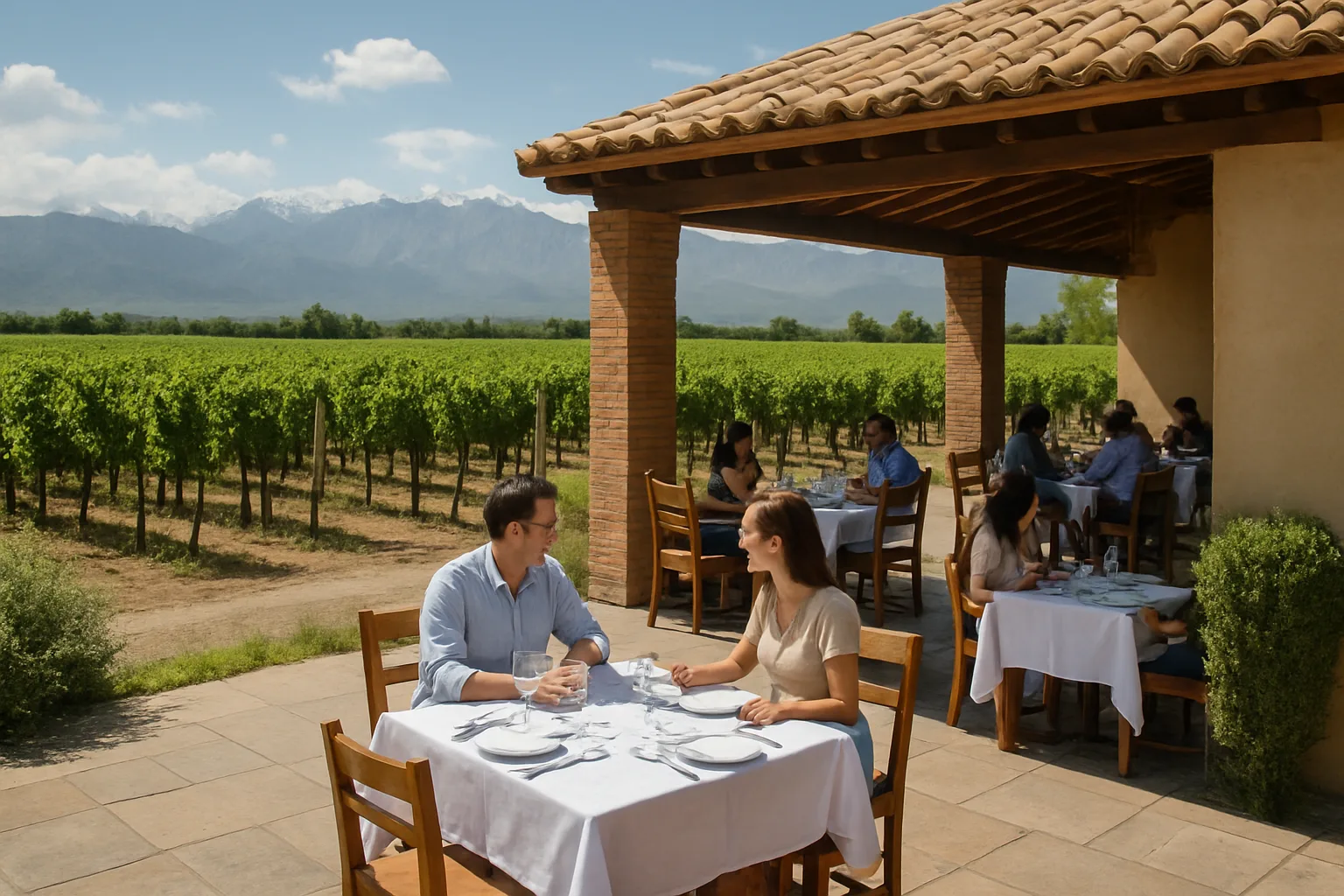 Bodegas de Mendoza con restaurante: dónde almorzar entre viñedos