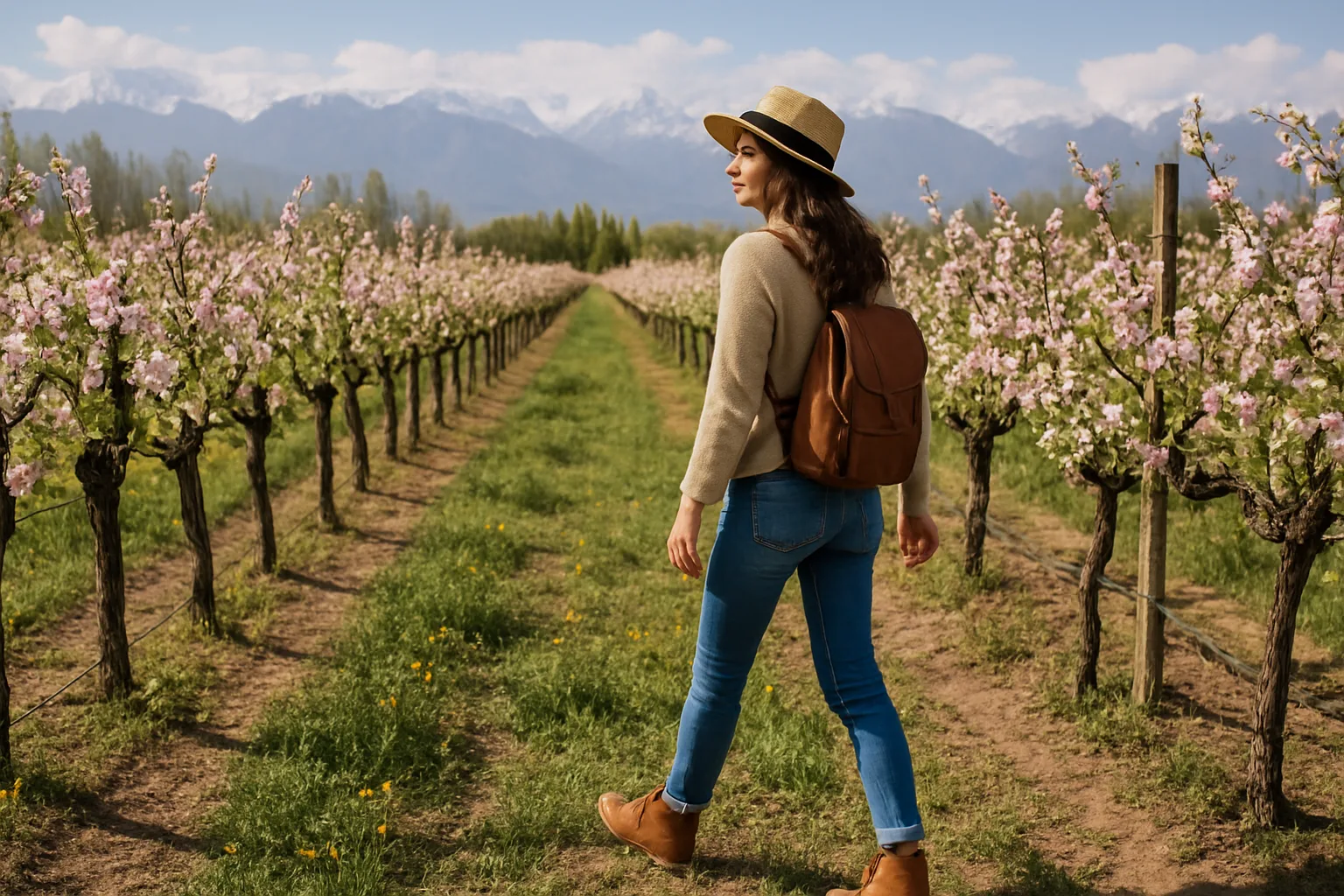 Qué hacer en Mendoza en septiembre: disfrutar la primavera en las viñas
